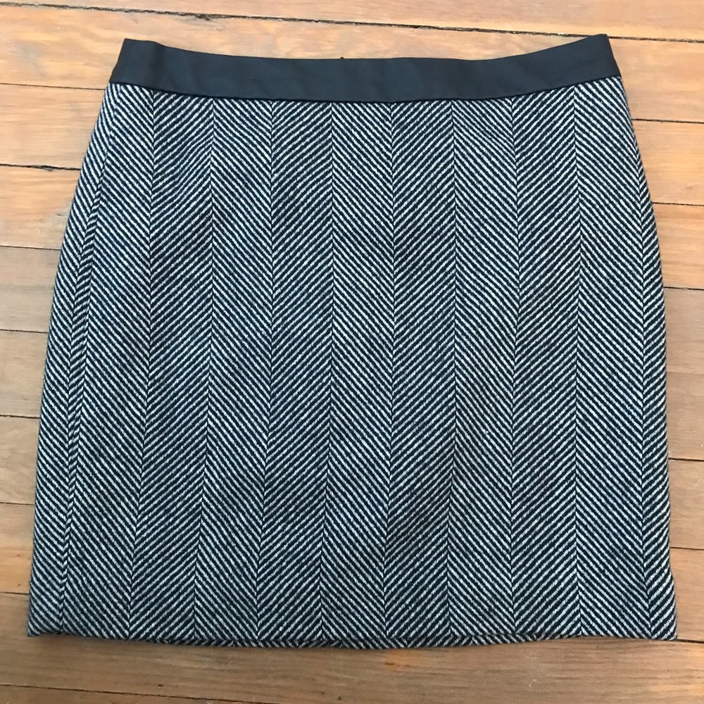 Herringbone skirt